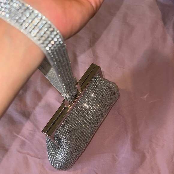 Alessia Rhinestone Clutch Purse - Picture 2 of 5